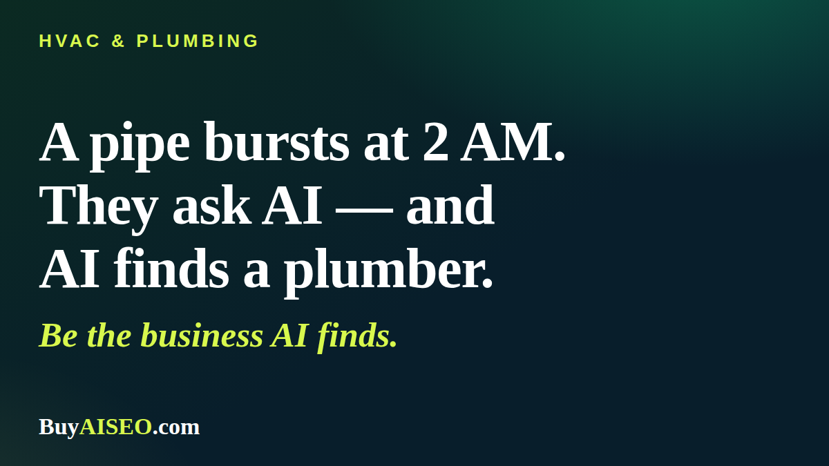 HVAC & Plumbing Contractors